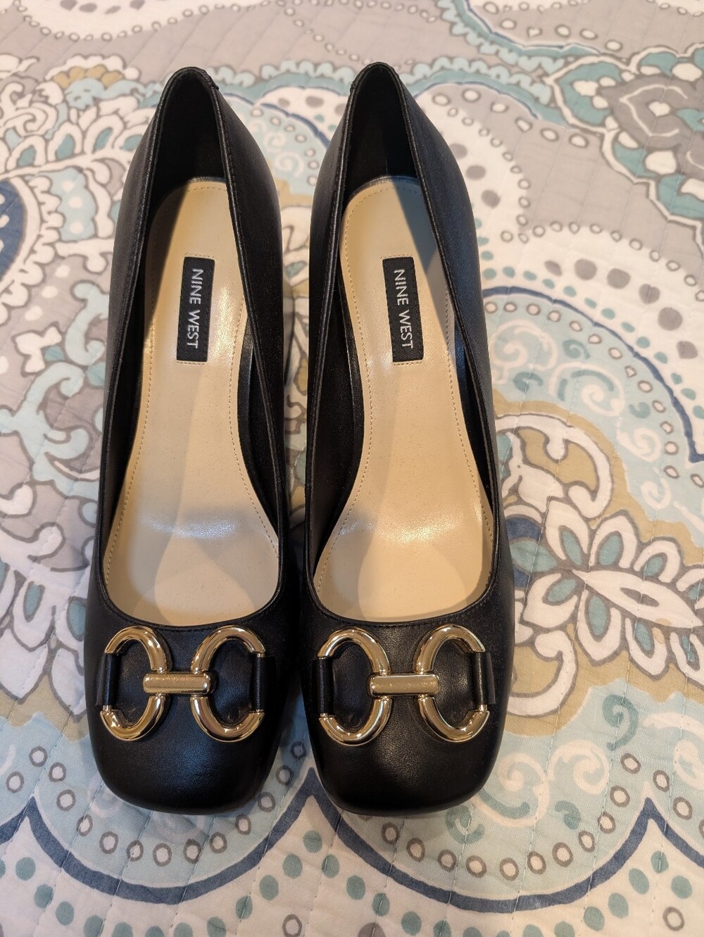 NWOT Nine West Block Heels
